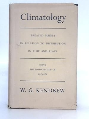 Seller image for Climatology for sale by World of Rare Books