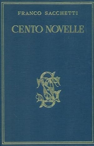 Image du vendeur pour Cento Novelle. mis en vente par FIRENZELIBRI SRL