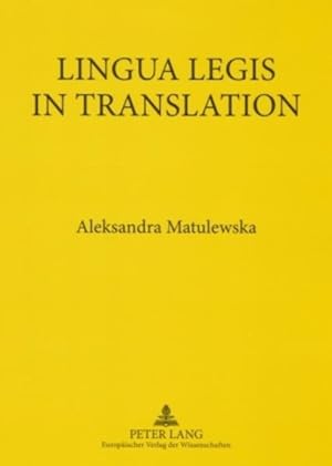 Lingua legis in translation. English-Polish and Polish-English translation of legal texts.