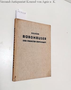 Bild des Verkufers fr Brohuser der privaten Wirtschaft : Handbuch der Architektur : IV. Teil : 7. Halbband : Heft 1a : zum Verkauf von Versand-Antiquariat Konrad von Agris e.K.