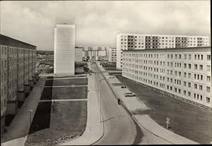 Ansichtskarte / Postkarte Halle Neustadt, 1. Wohnkomplex, Block 681, Wohnhäuser