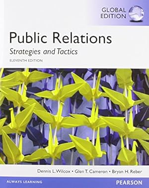 Seller image for Public Relations: Strategies and Tactics, Global Edition for sale by Pieuler Store