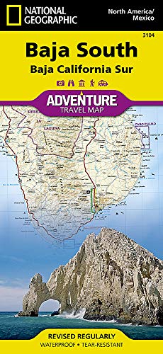 Seller image for Baja South: Baja California Sur [Mexico] (National Geographic Adventure Map (3104)) for sale by Pieuler Store