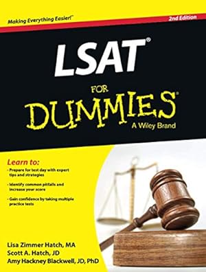 Seller image for LSAT For Dummies, 2nd Edition for sale by Pieuler Store