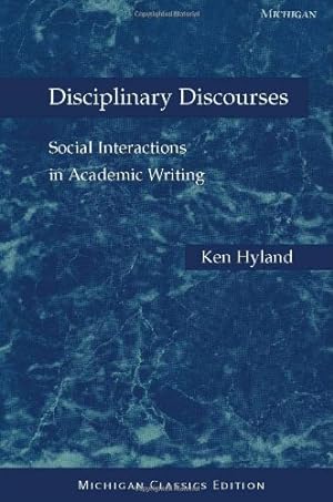 Immagine del venditore per Disciplinary Discourses: Social Interactions in Academic Writing venduto da Pieuler Store