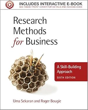 Seller image for Research Methods for Business: A Skill-Building Approach for sale by Pieuler Store