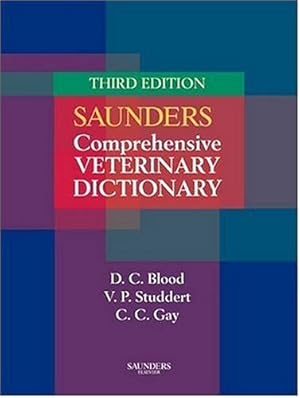 Seller image for Saunders Comprehensive Veterinary Dictionary (Soft Cover) for sale by Pieuler Store