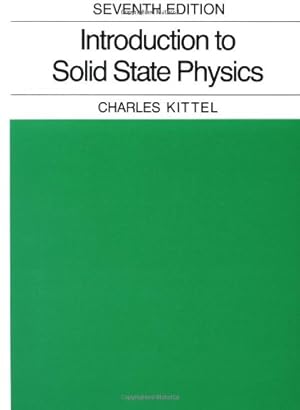 Image du vendeur pour Introduction to Solid State Physics mis en vente par Pieuler Store