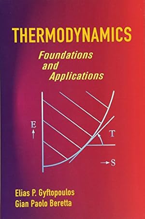 Seller image for Thermodynamics: Foundations And Applications for sale by Pieuler Store