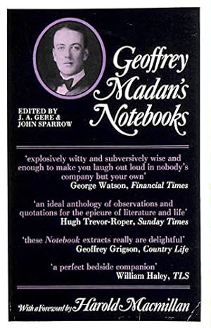 Seller image for Geoffrey Madan's Notebooks (Oxford Paperbacks) for sale by Pieuler Store