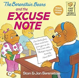 Seller image for The Berenstain Bears and the Excuse Note for sale by Pieuler Store