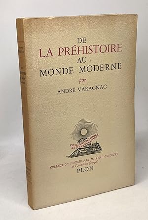 Imagen del vendedor de De la prhistoire au monde moderne a la venta por crealivres