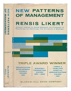 Seller image for New Patterns of Management for sale by Pieuler Store