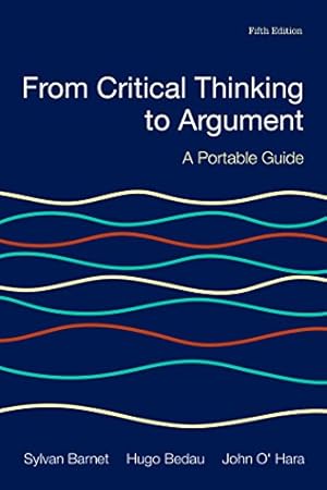 Seller image for From Critical Thinking to Argument: A Portable Guide for sale by Pieuler Store