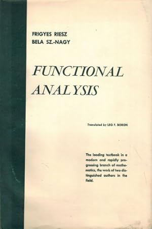 Immagine del venditore per Functional Analysis. 2nd edition venduto da Pieuler Store