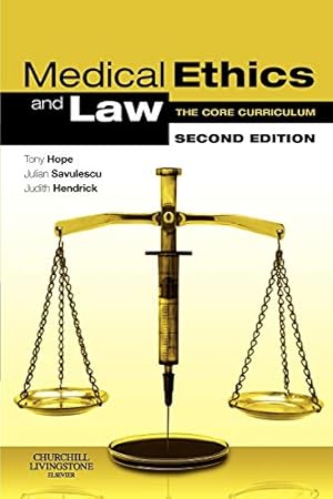 Imagen del vendedor de Medical Ethics and Law: The Core Curriculum a la venta por Pieuler Store