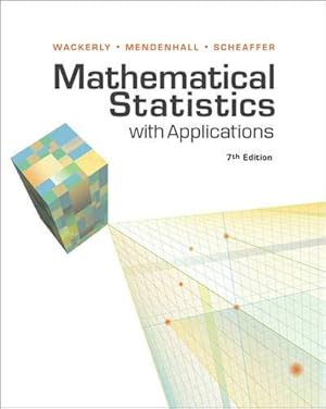 Imagen del vendedor de Mathematical Statistics with Applications a la venta por Pieuler Store