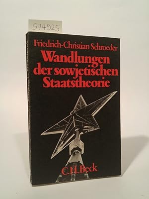 Seller image for Wandlungen der sowjetischen Staatstheorie. Mit einem Textanhang. for sale by ANTIQUARIAT Franke BRUDDENBOOKS