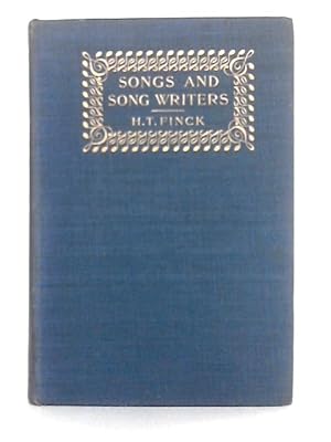 Seller image for Songs and Song Writers for sale by World of Rare Books