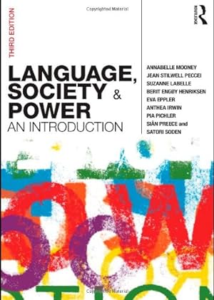 Imagen del vendedor de Language, Society and Power: An Introduction a la venta por Pieuler Store