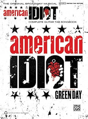 Image du vendeur pour Green Day - American Idiot, the Musical: The Original Broadway Musical (Guitar Tab) mis en vente par Pieuler Store