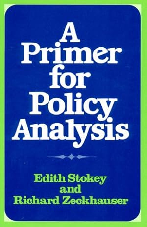 Seller image for A Primer for Policy Analysis for sale by Pieuler Store