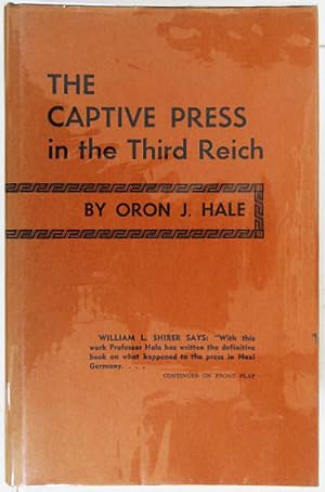 Immagine del venditore per The Captive Press in the Third Reich. venduto da Entelechy Books