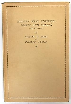 Modern First Editions: Points and Values (second series)