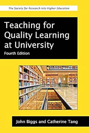 Immagine del venditore per Teaching For Quality Learning At University (Society for Research into Higher Education) venduto da Pieuler Store