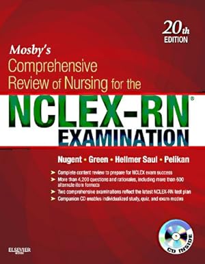 Image du vendeur pour Mosby's Comprehensive Review of Nursing for the NCLEX-RN?? Examination (Mosby's Comprehensive Review of Nursing for NCLEX-RN Examination) mis en vente par Pieuler Store