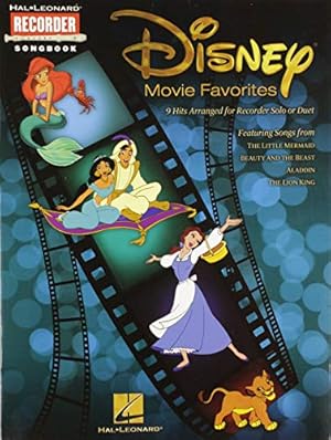 Seller image for Disney Movie Favorites For Recorder Solo Or Duet 9 Hits Bk (Hal Leonard Recorder Songbook) for sale by Pieuler Store