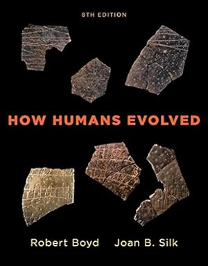 Imagen del vendedor de How Humans Evolved, 8th edition a la venta por Pieuler Store