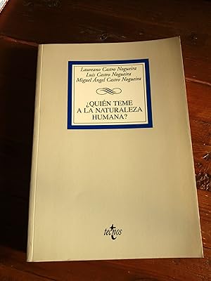 Bild des Verkufers fr QUIEN TEME A LA NATURALEZA HUMANA? zum Verkauf von Itziar Arranz Libros & Dribaslibros