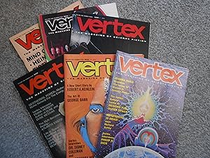 Seller image for Vintage Vertex, The Magazine of Science Fiction, Back Issues for sale by Ebeth & Abayjay Books