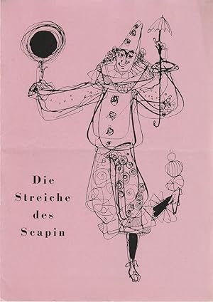 Imagen del vendedor de Programmheft Moliere DIE STREICHE DES SCAPIN Spielzeit 1955 / 56 Heft 18 a la venta por Programmhefte24 Schauspiel und Musiktheater der letzten 150 Jahre