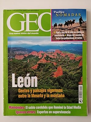 Geo [revista] : una nueva visión del mundo. Nº 212, 2004 : León : gentes y paisajes vigorosos ent...