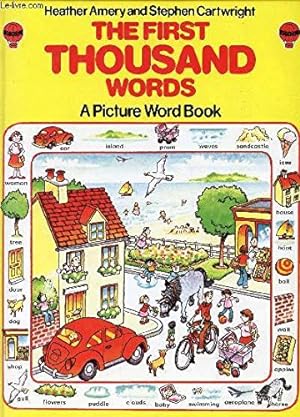 Immagine del venditore per The First Thousand Words: A Picture Word Book venduto da Pieuler Store