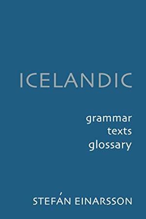 Immagine del venditore per Icelandic: Grammar, Text and Glossary venduto da Pieuler Store