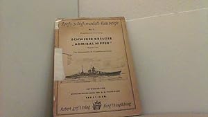 Baubrief Nr.2. Schwerer Kreuzer "Admiral Hipper" Bauplan mit Anleitung. Maßstab 1:500.