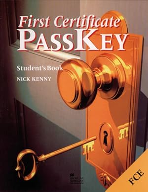 Bild des Verkufers fr First Certificate PassKey, Students' Book. zum Verkauf von Antiquariat Bookfarm