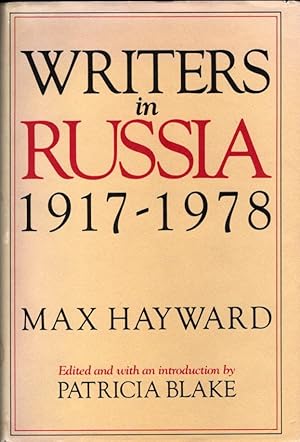 Writers in Russia: 1917-1978