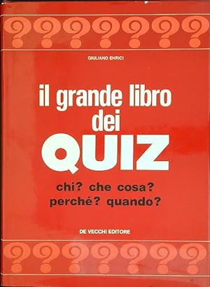 Bild des Verkufers fr Il grande libro dei quiz zum Verkauf von Librodifaccia