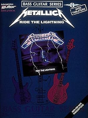 Bild des Verkufers fr Metallica - Ride the Lightning* (Bass Guitar) zum Verkauf von Pieuler Store