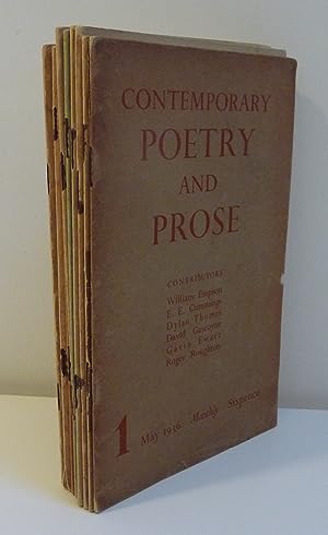 Seller image for Contemporary Poetry and Prose 1-10 (in nine volumes) (1936-1937) (all published) for sale by Test Centre Books