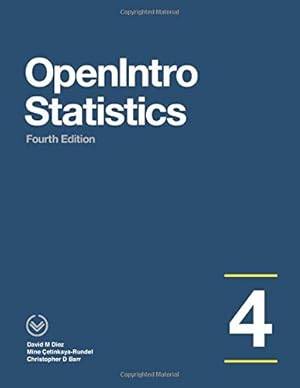 Seller image for OpenIntro Statistics: Fourth Edition for sale by Pieuler Store