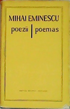 Image du vendeur pour Poezii - Posies. Editie biligva romna-spaniola. Edicin bilinge rumano-espaola. Traduccin de Omar Lara. Prlogo de Aurel Martn. Con palabras del traductor. mis en vente par Librera y Editorial Renacimiento, S.A.