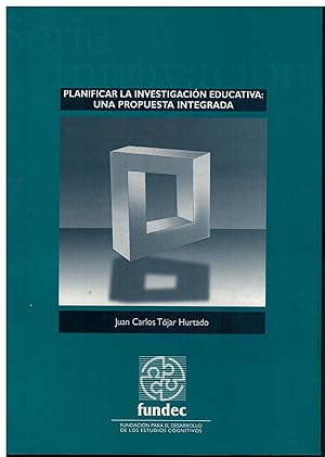 Seller image for Planificar la investigacin educativa : una propuesta integrada for sale by Librera Santa Brbara
