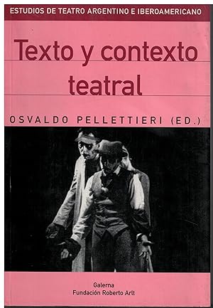 Seller image for Texto y contexto teatral for sale by Librera Santa Brbara