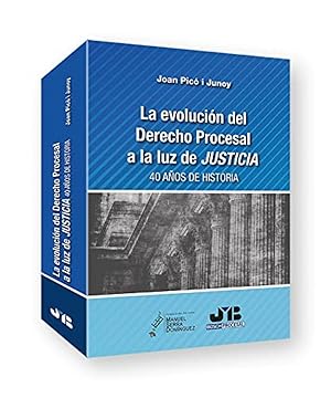 Seller image for La evolucin del Derecho Procesal a la luz de JUSTICIA. 40 aos de historia. for sale by Imosver