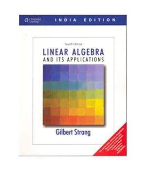 Seller image for Linear Algebra and Its Applications, 4th Edition, India Edition for sale by Pieuler Store